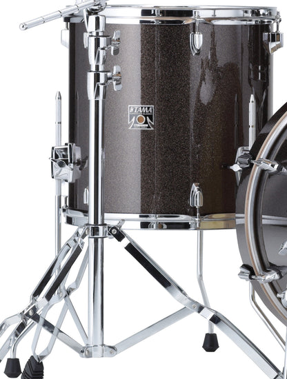 TAMA Superstar Classic Floor Tom 18" x 16" - Midnight Sparkle/Chrom HW