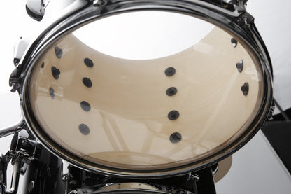 TAMA Stagestar Drum Set 5 teilig (20" BD) - Black Night Sparkle/Chrom HW + MEINL Cymbals BCS Cymbal Set