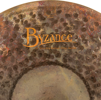 MEINL Cymbals Byzance Extra Dry Medium Hihat - 14"