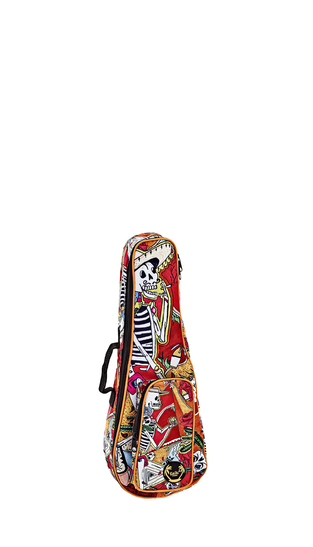 KEIKI Designer Serie Sopran Ukulele Bag - El Muerto