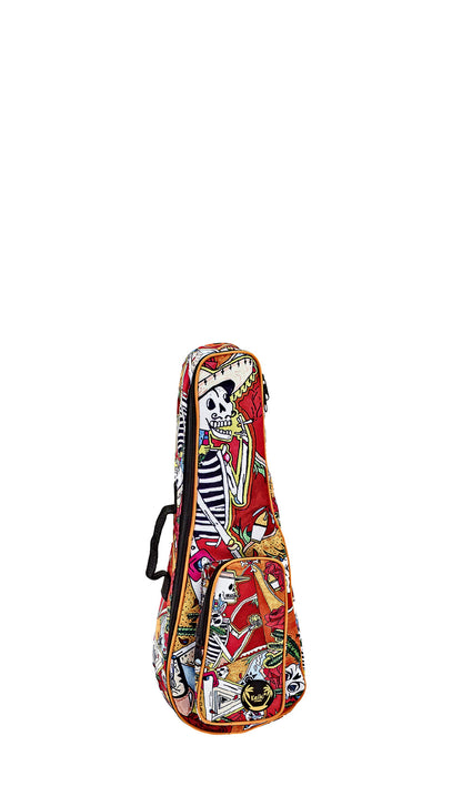 KEIKI Designer Serie Sopran Ukulele Bag - El Muerto