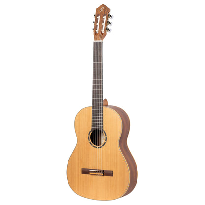 ORTEGA Family Series 4/4 Konzertgitarre 6 String Lefty - Zeder / Mahagoni Natur + Bag
