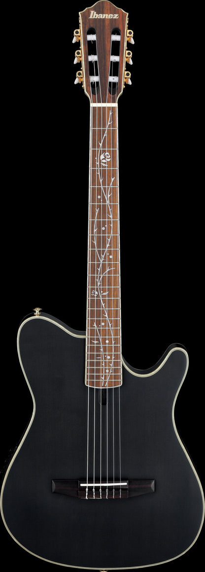 IBANEZ Tim Henson Signature Nylon String Guitar 6-String - Transparent Black Flat