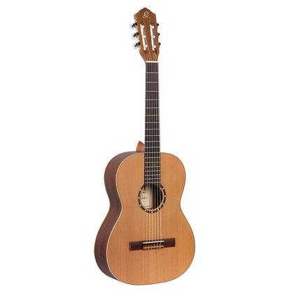 ORTEGA Family Series 7/8 Konzertgitarre 6 String Lefty - Zeder / Mahagoni Natur + Bag