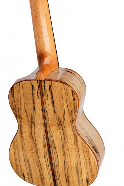 ORTEGA Elite Series Concert Ukulele 4 String - Spalted Maple Natural + Bag