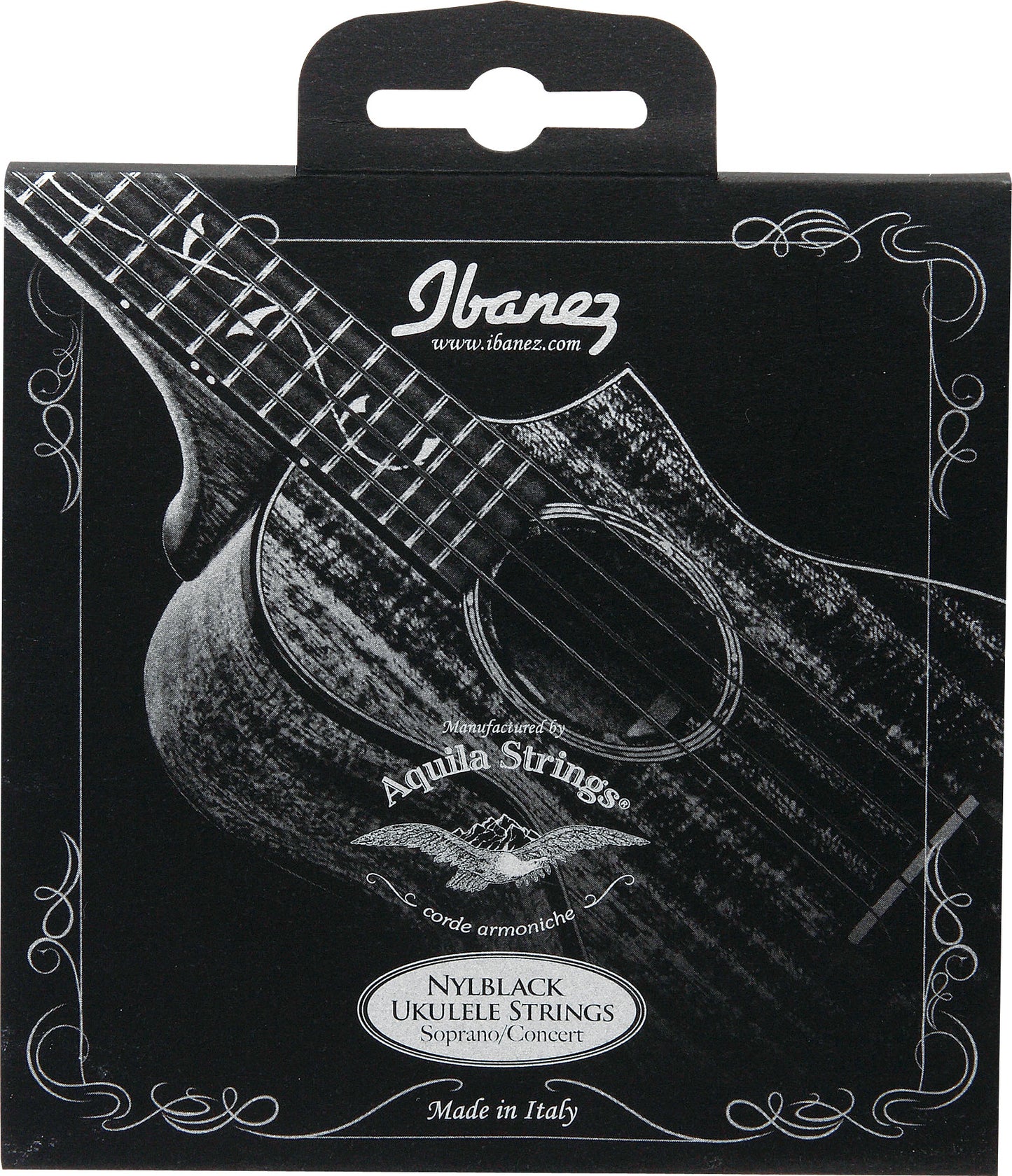 IBANEZ Saiten Set für 4 String Sopran/Konzert Ukulele by Aquila