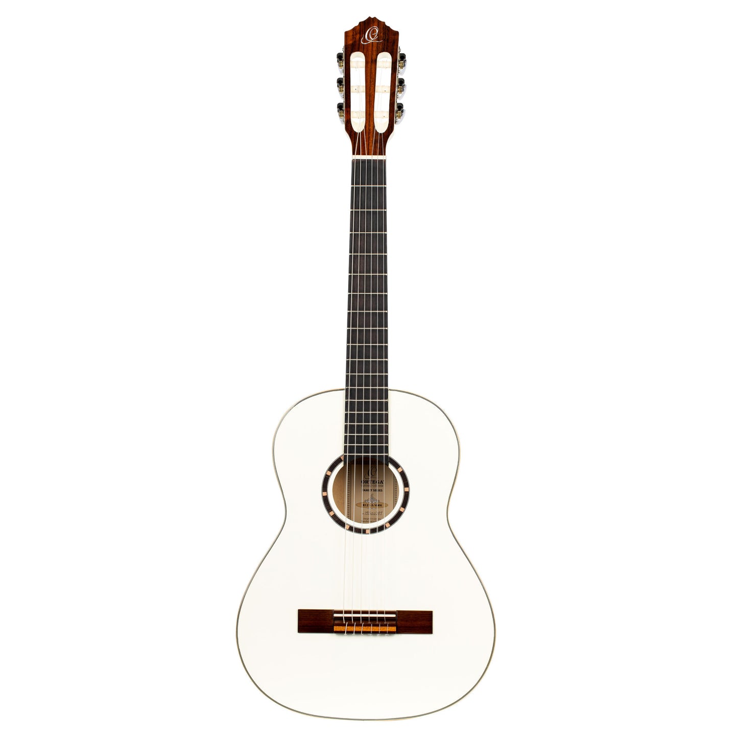 ORTEGA Family Series 3/4 Classical Guitar 6 String - White + Gigbag
