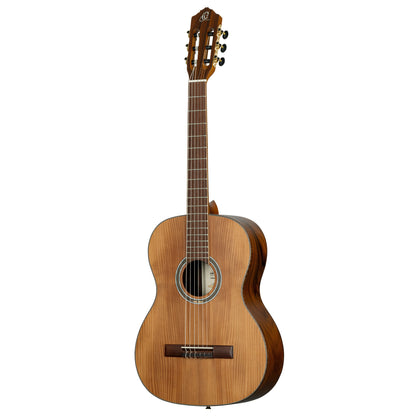 ORTEGA Thermo Series 4/4 Konzertgitarre 6-String - Dunkelbraun matt + Gigbag
