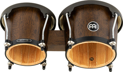 MEINL Percussion Headliner Series Wood Bongo 6 3/4" Macho & 8" Hembra - Wine Red Burst