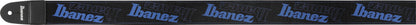 IBANEZ Design Strap - Black/Blue Logos