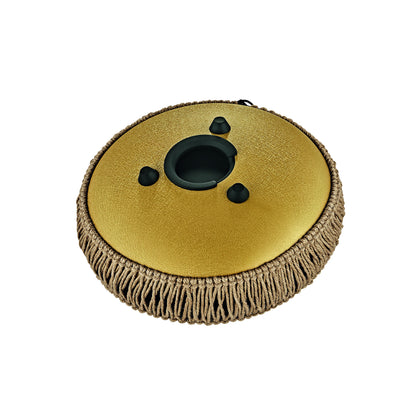 MEINL Sonic Energy Medium Octave Steel Tongue Drum 10" - C Major/8 Notes/432 Hz - Gold