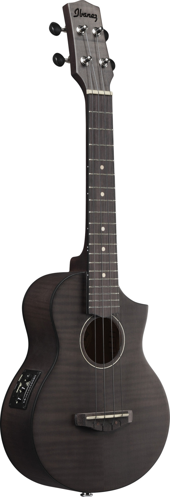 IBANEZ UEW Concert Ukulele 4-String - Black Ice Flat