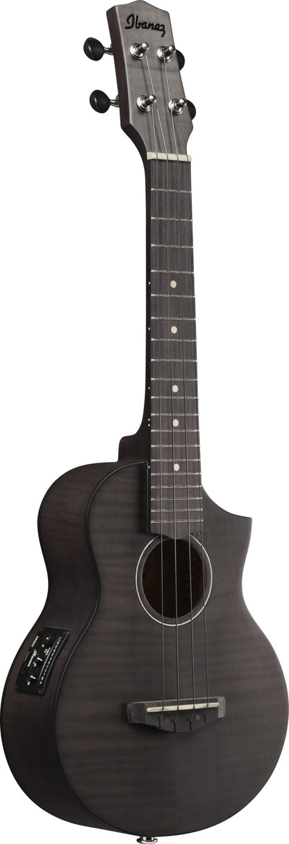 IBANEZ UEW Concert Ukulele 4-String - Black Ice Flat