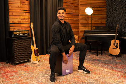 MEINL Percussion Headliner® Series Snare Cajon - Lilac Purple Fade