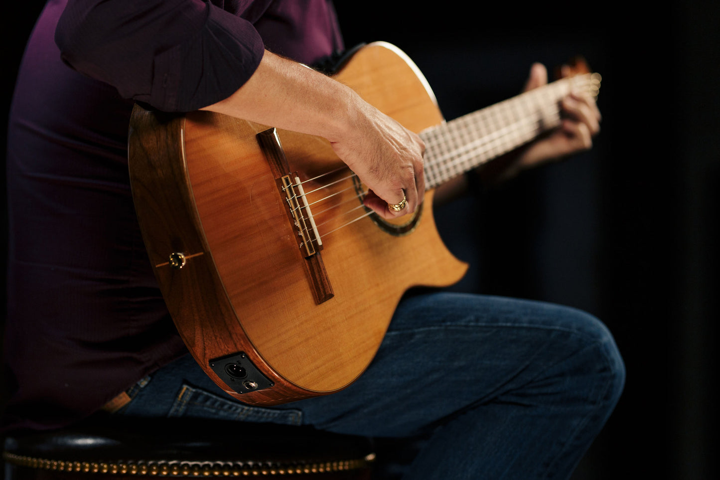 ORTEGA Ben Woods Signature Nylon String Gitarre 6-String + Ben Woods Gigbag