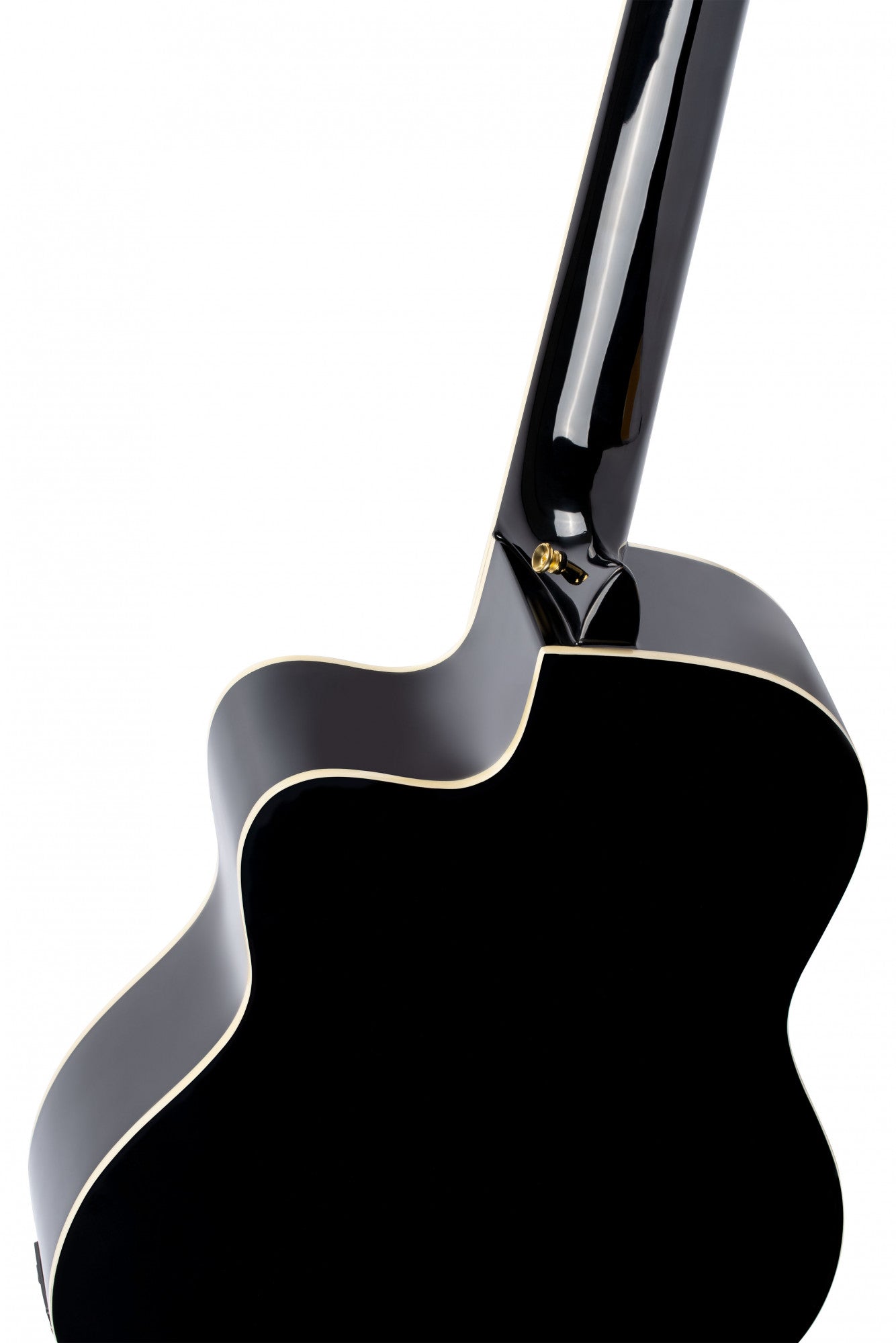 ORTEGA Family Series Pro 4/4 Classical Guitar 6 String - Solid Spruce / Mahogany Black + Gig Bag