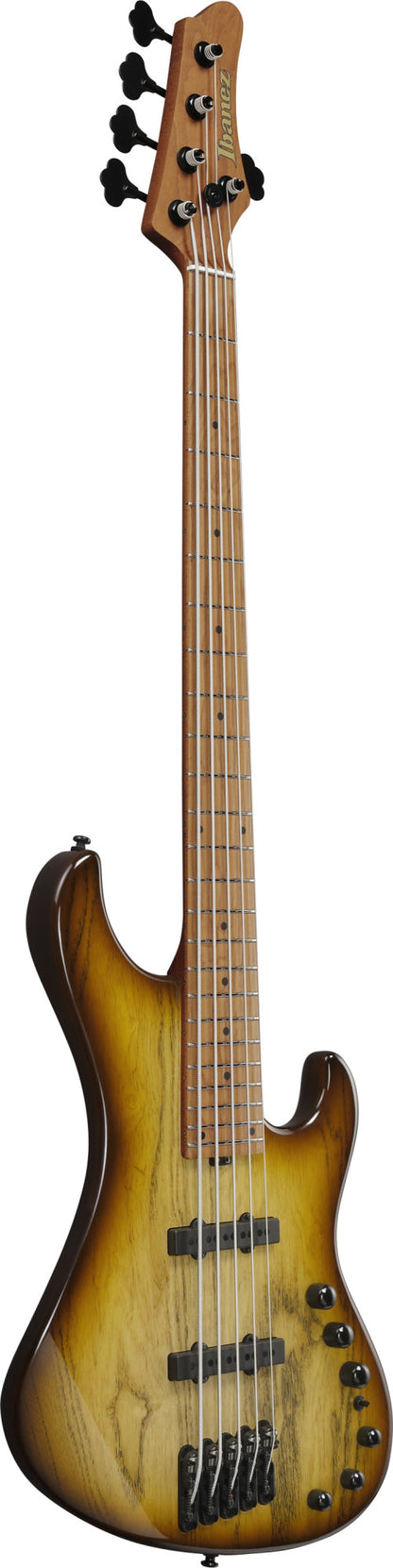 IBANEZ MODE E-Bass 5-String - Natural Stained Amber Burst + Gigbag