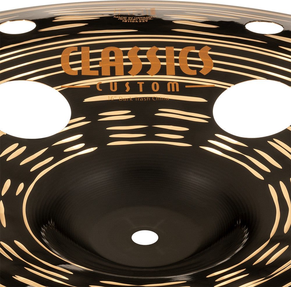 MEINL Cymbals Classics Custom Dark Trash China - 16"