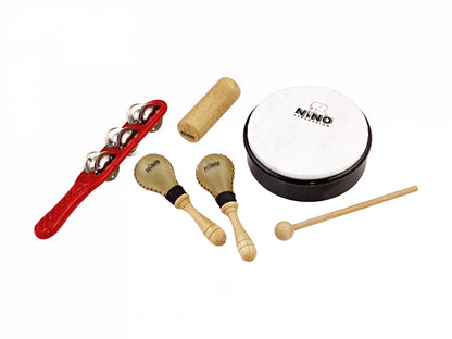 NINO Percussion Rhythmussortiment - 5 teilig