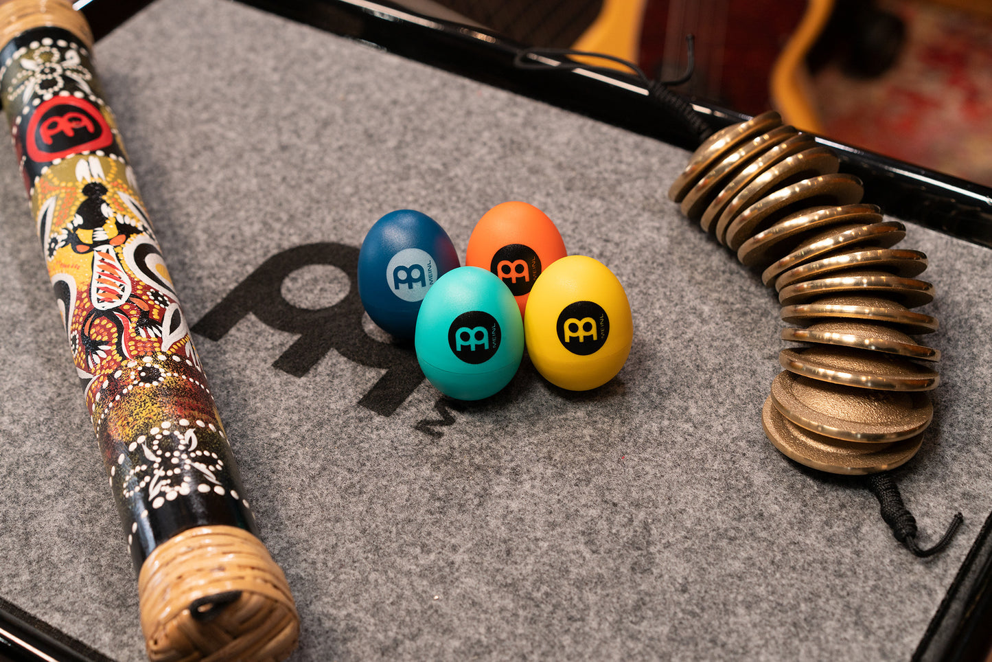 MEINL Percussion Egg Shaker Set 4 teilig