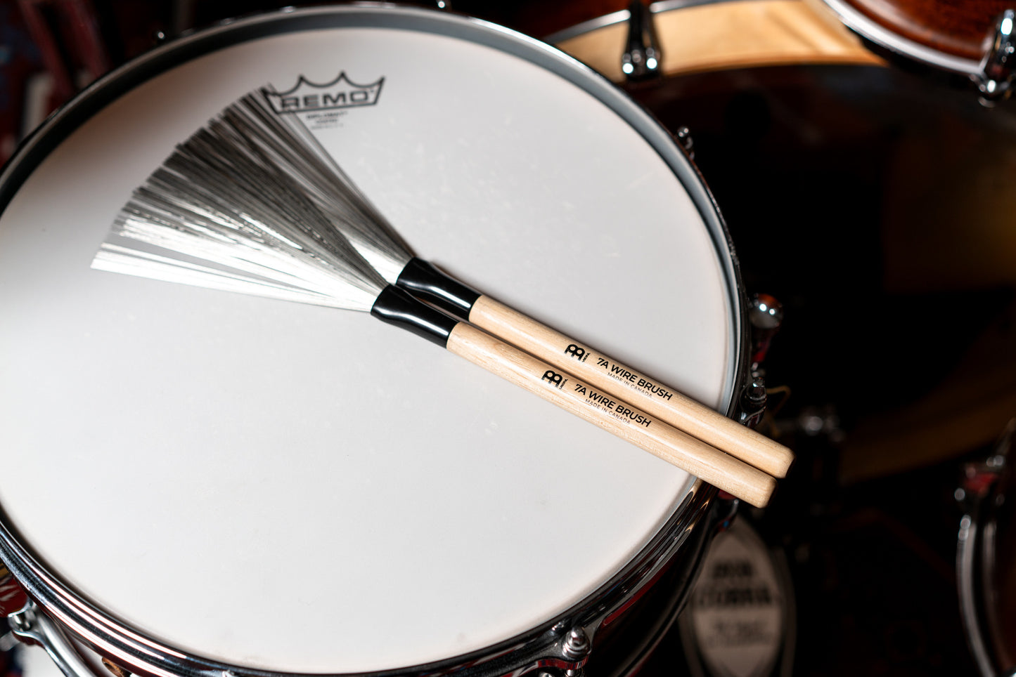 MEINL Stick & Brush - 7A Fixed Wire Brush