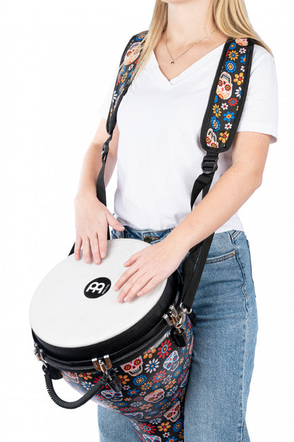 MEINL Percussion Designer Djembe Strap - Day Of The Dead