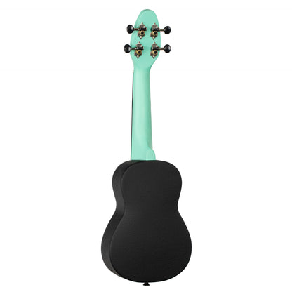 KEIKI K2 Series Soprano Ukulele Set - Agathis / ABS  Caribbean Mint