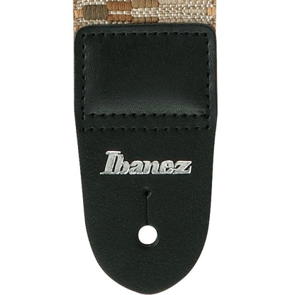 IBANEZ Braided Guitar Strap - Khaki