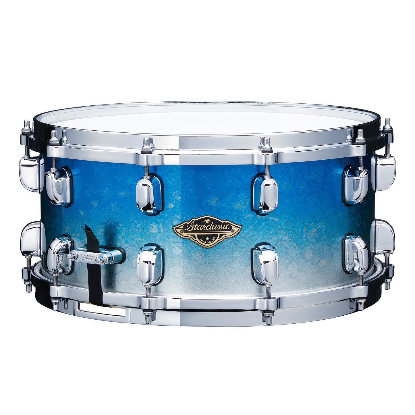 TAMA Starclassic Walnut Birch Snare Drum - 14" x 6,5" Molten Blue Ice Fade/ Chrom HW