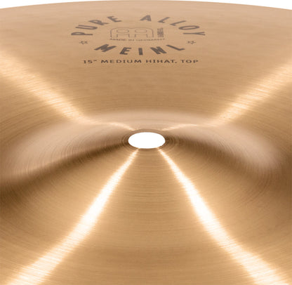 MEINL Cymbals Pure Alloy Medium Hihat - 15"