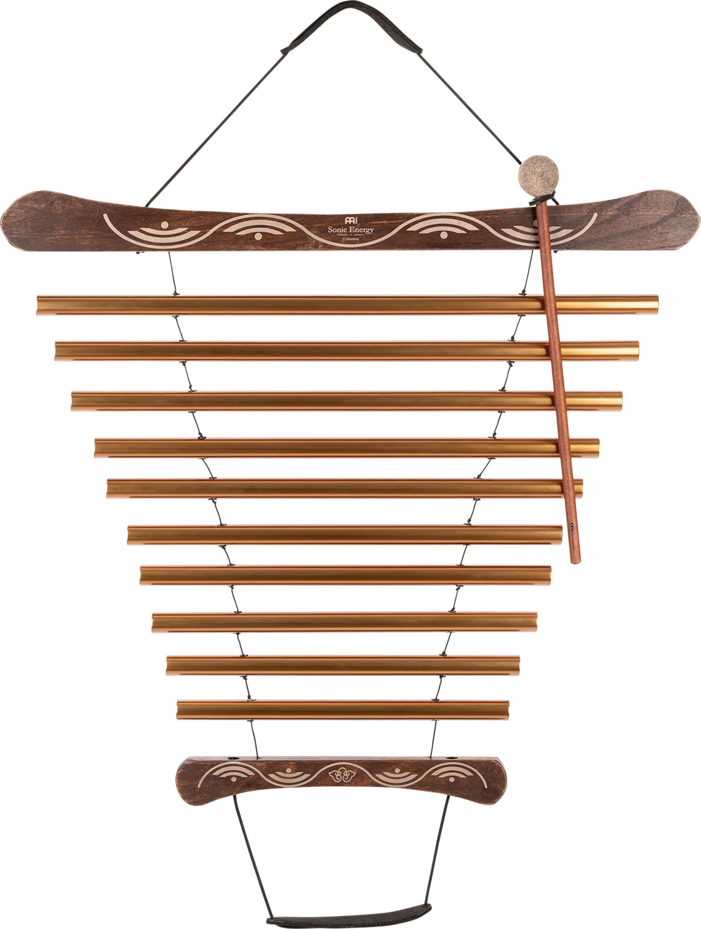 MEINL Sonic Energy Meditation Flow Chime 35"/88 cm - 440 Hz/10 Notes/G Major - Bronze
