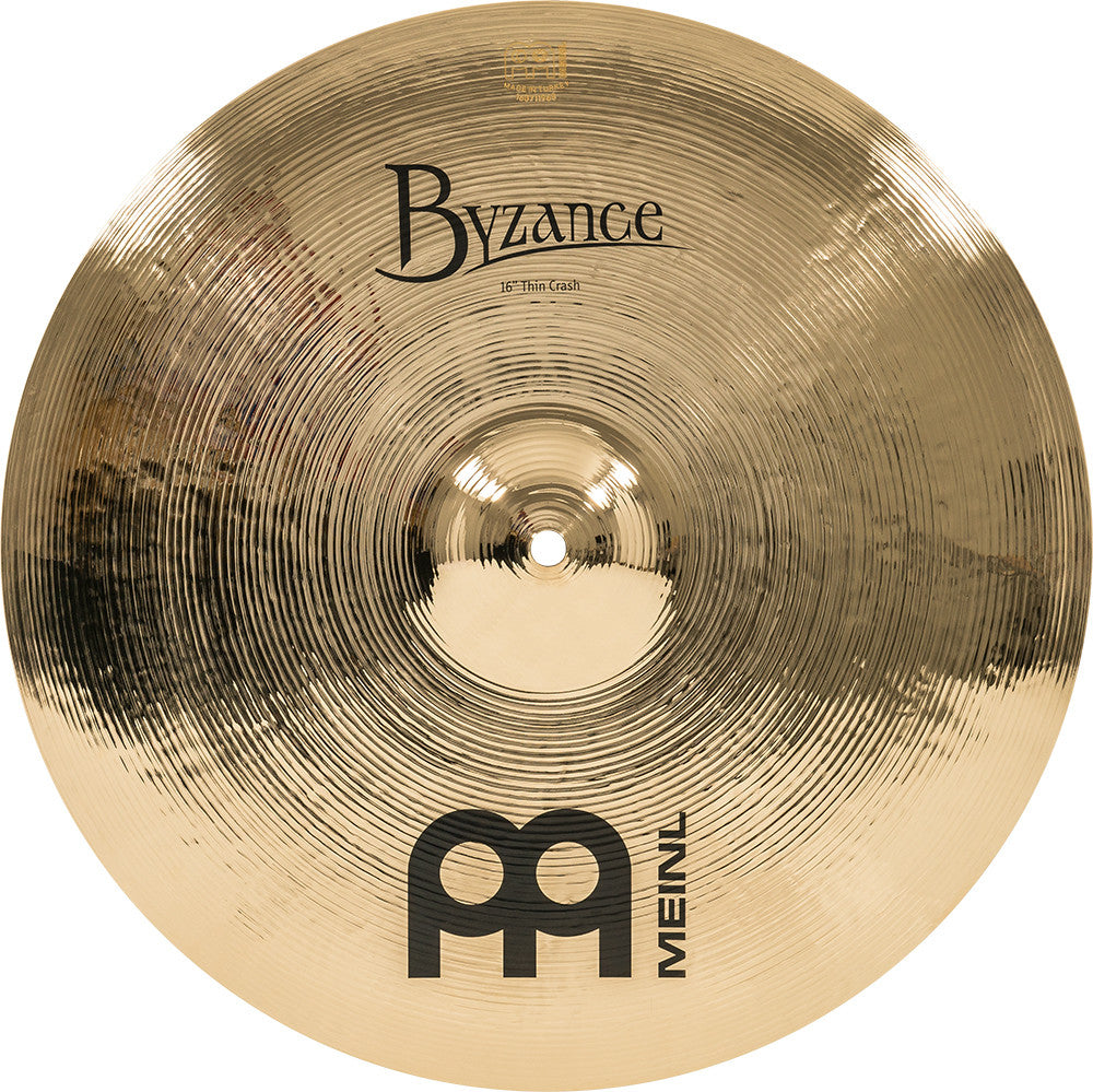 MEINL Cymbals Byzance Brilliant Thin Crash - 16"