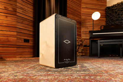 MEINL Percussion Artisan Edition Series String Cajon Soleá Line - Ebony Burst