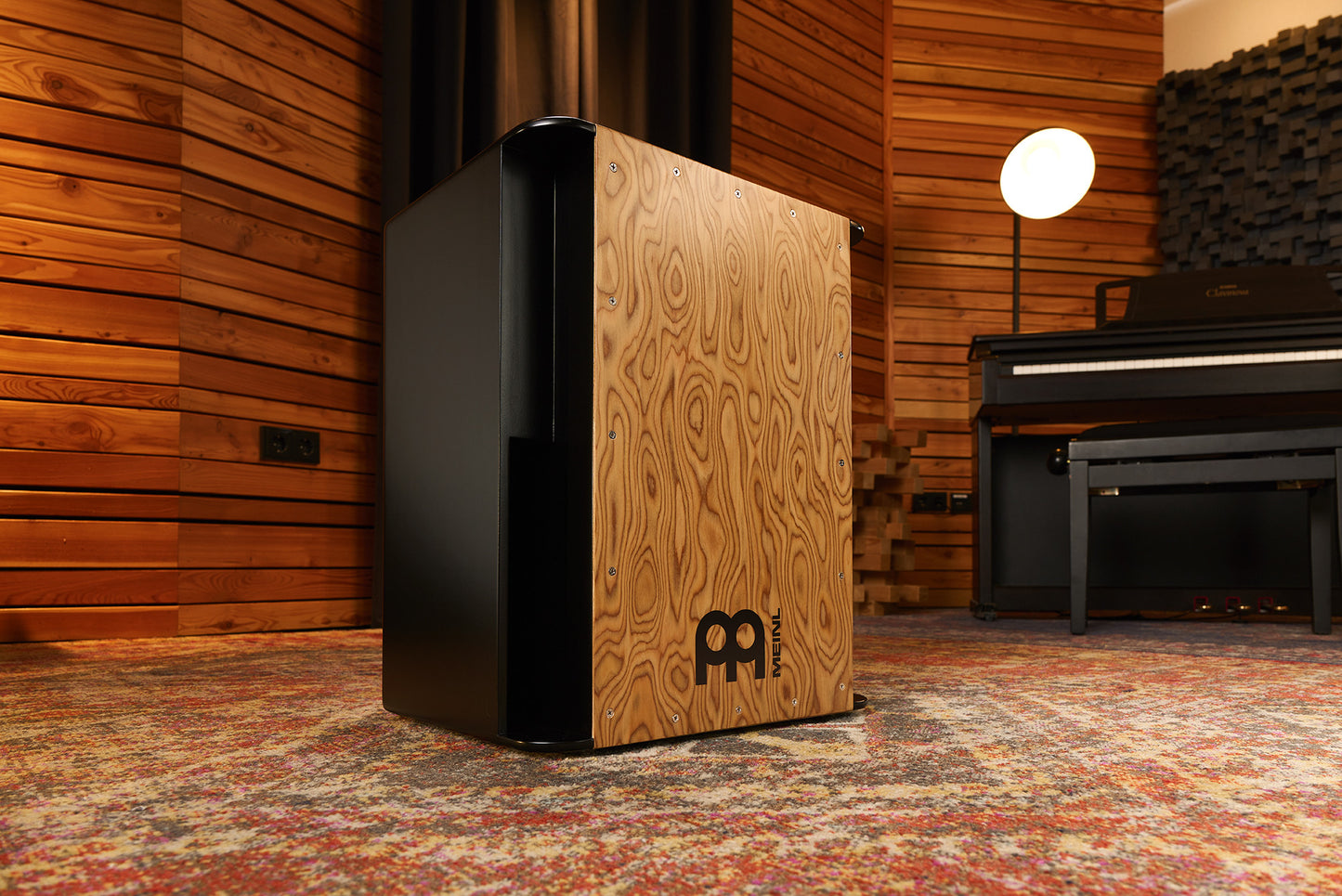 MEINL Percussion Bass Series Vertical Subwoofer Cajon - Makah-Burl
