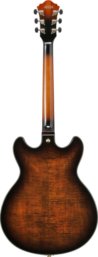 IBANEZ Artstar AS Hollow Body Gitarre 6-String - Tobacco Brown + Koffer
