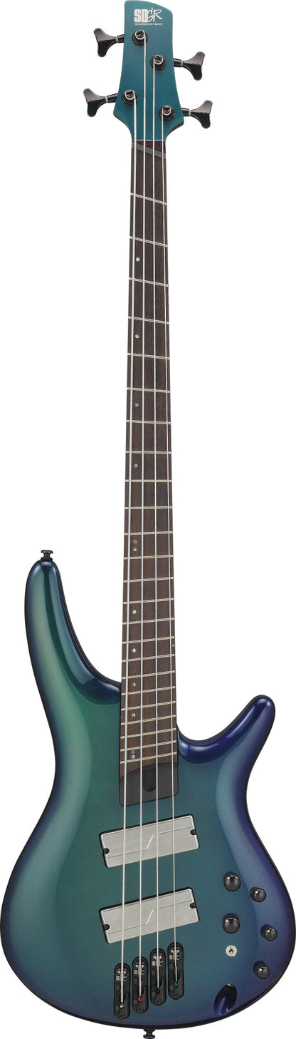 IBANEZ Bass Workshop SRMS E-Bass 4-String Multiscale - Blue Chameleon