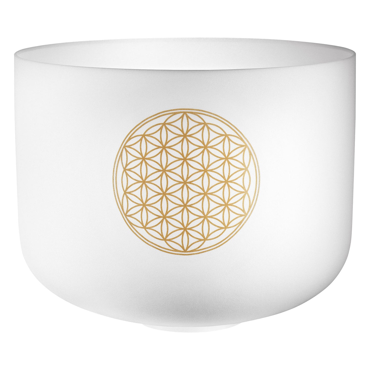 MEINL Sonic Energy Crystal Singing Bowl 16" - Flower of Life/128 Hz/C3