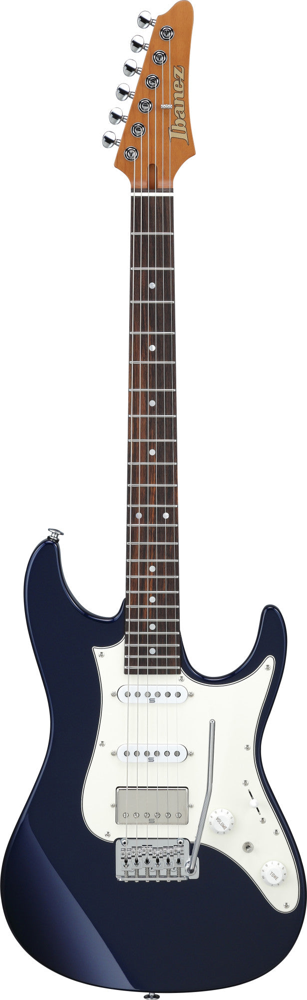 IBANEZ Prestige AZN Electric Guitar 6-String - Dark Tide Blue + Case
