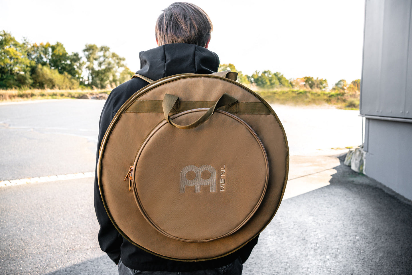 MEINL Cymbals Pro Cymbal Backpack 22" - Coyote Brown