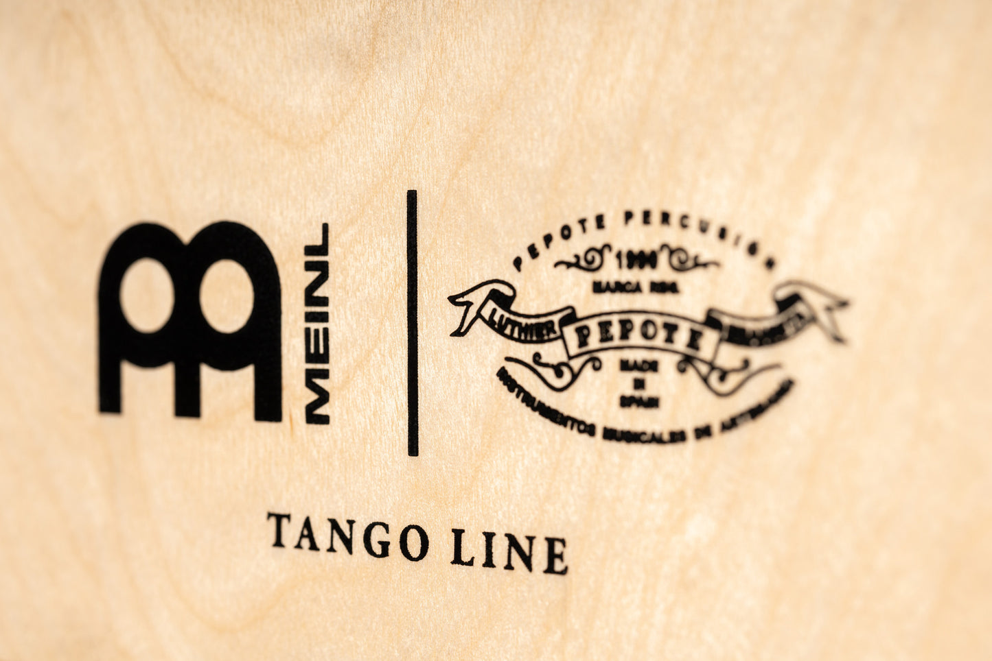 MEINL Percussion Artisan Edition Series String Cajon Tango Line - Limba