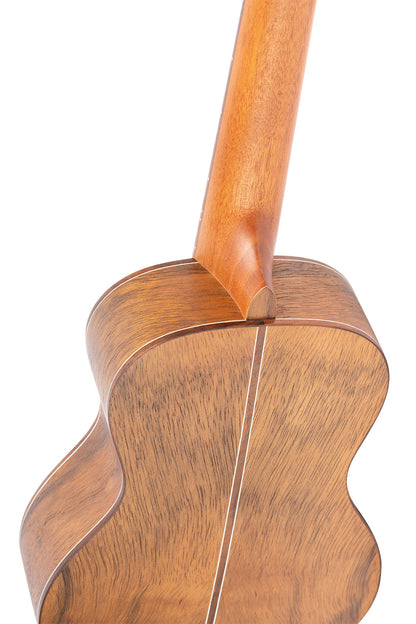 ORTEGA Lizard Serie Konzert Ukulele 4 String Lefty - Paldao Natural + Bag