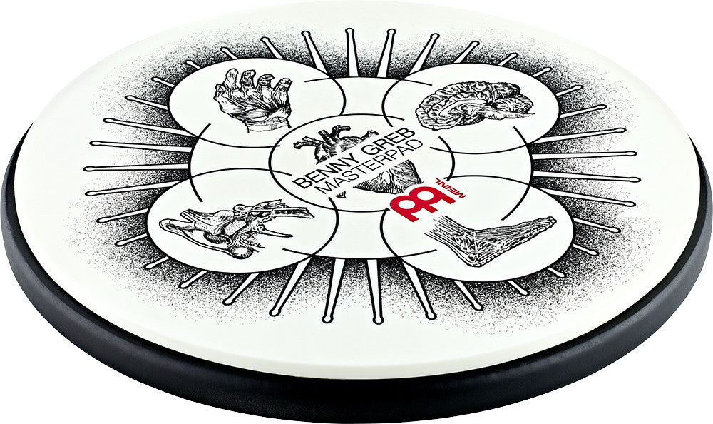 MEINL Cymbals Benny Greb Signature Practice Pad - 12"