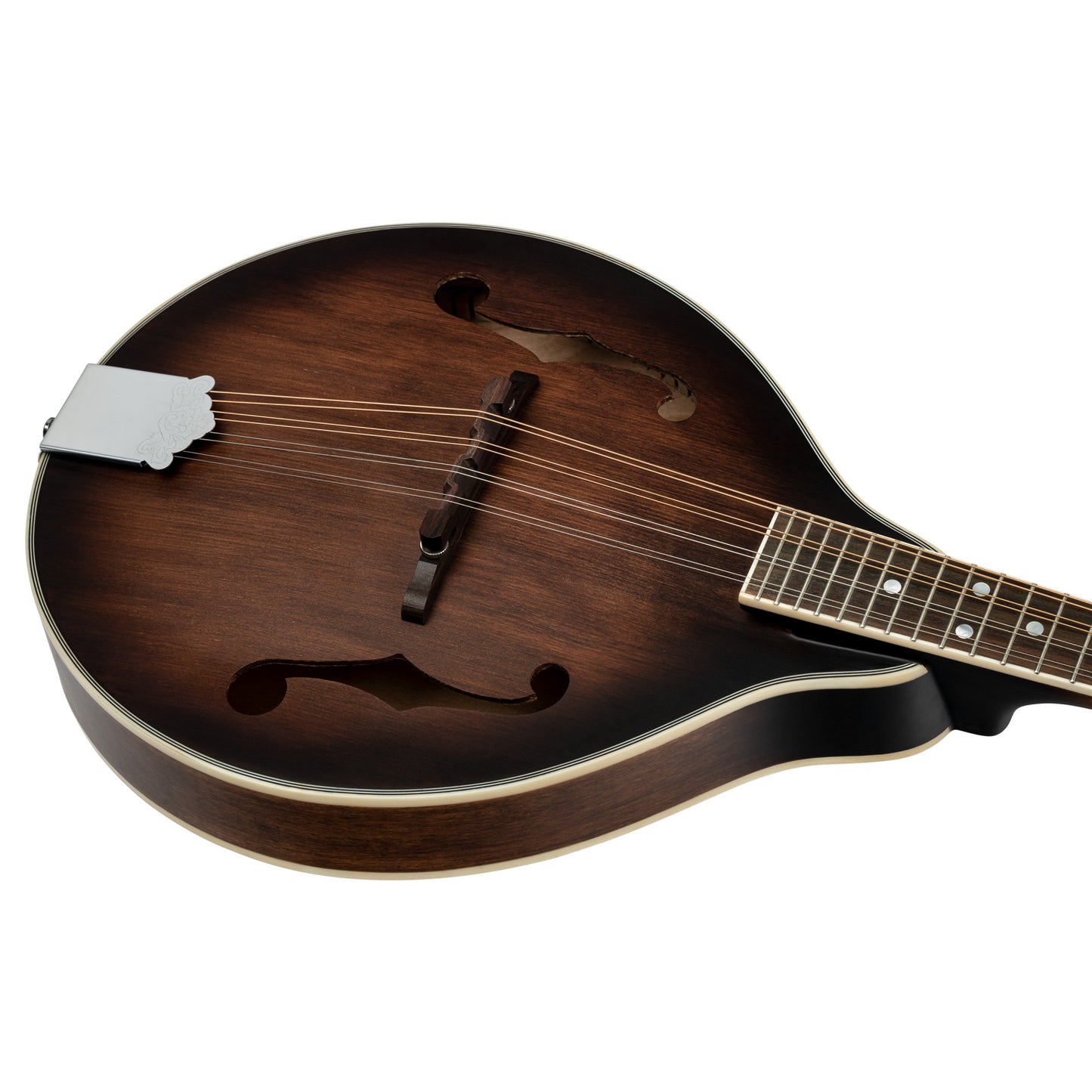 ORTEGA Americana Series A-Style Mandolin 8 String - Spruce / Maple Satin Whiskey Burst