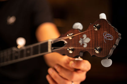 ORTEGA Americana Serie Banjo 5 String - Open Back / Mahogany Satin Whiskey Burst