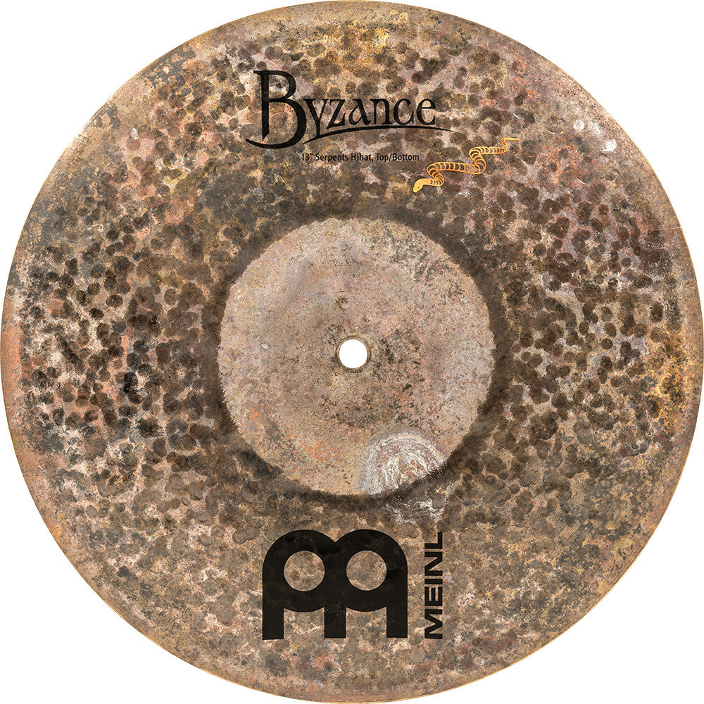 MEINL Cymbals Byzance Brilliant Serpents Hihat - 13"