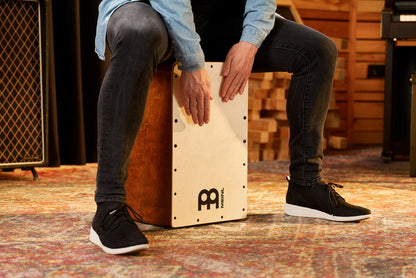MEINL Percussion Snarecraft Series Snare Cajon 100 - Baltic Birch/Almond Birch