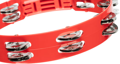 MEINL Percussion Headliner® Series Molded ABS Tambourine - 10" Red