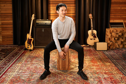 MEINL Percussion Artisan Edition Series String Cajon Seguiriya Line - Indian Heartwood