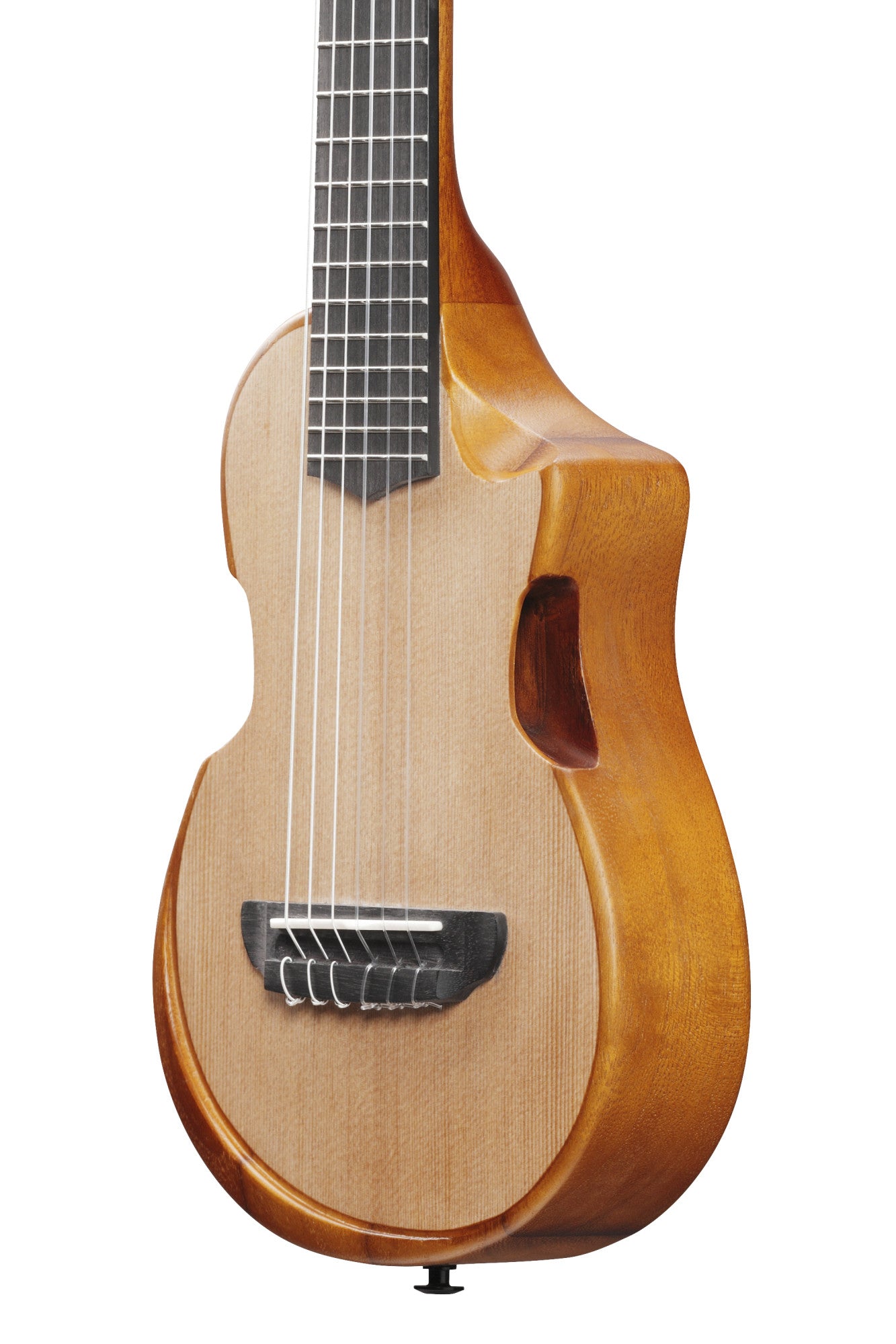 IBANEZ AU Piccolo Gitarre 6-String - Open Pore Natural + Gigbag