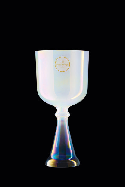MEINL Sonic Energy Crystal Singing Chalice 5,5" - A4/Stirnchakra/440 Hz - creamy